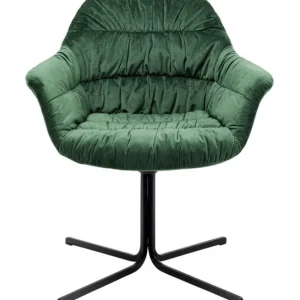Best KARE Design Swivel Armchair Colmar Green