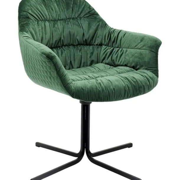swivel_armchair_colmar_gr_3.webp Best KARE Design Swivel Armchair Colmar Green