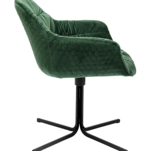 Best KARE Design Swivel Armchair Colmar Green