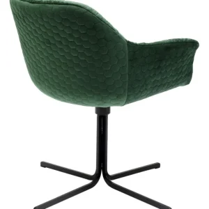 Best KARE Design Swivel Armchair Colmar Green