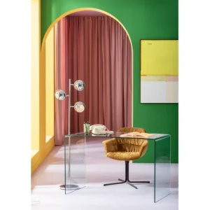 Online KARE Design Swivel Armchair Colmar Yellow