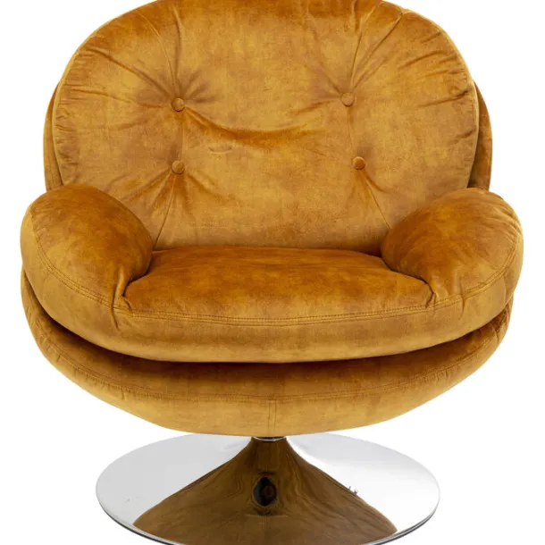 swivel_armchair_cosy_ambe_0.webp Outlet KARE Design Swivel Armchair Cosy Amber