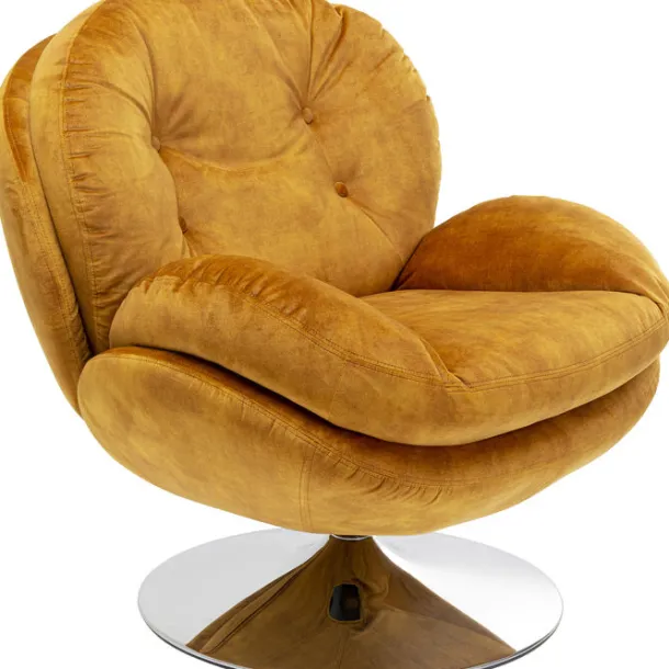 swivel_armchair_cosy_ambe_3.webp Outlet KARE Design Swivel Armchair Cosy Amber