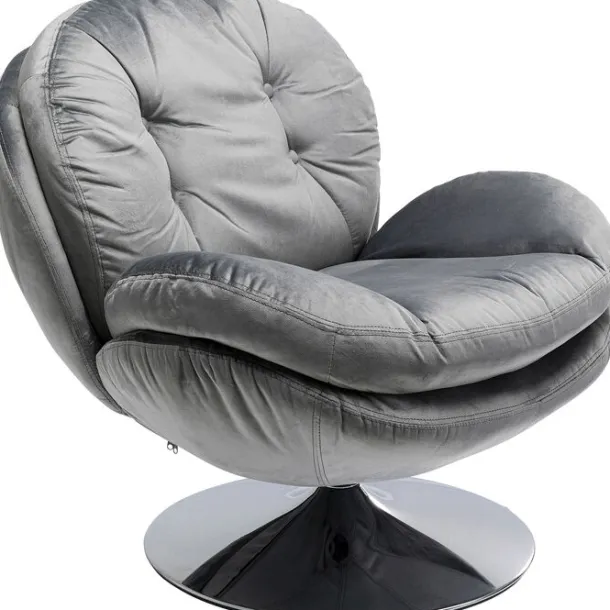 swivel_armchair_cosy_grey_4.webp Best KARE Design Swivel Armchair Cosy Grey