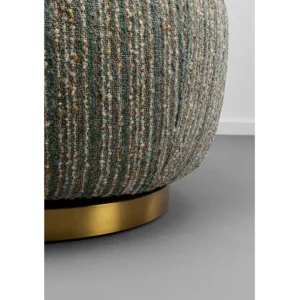 Hot KARE Design Swivel Armchair Couture Stripes Blue