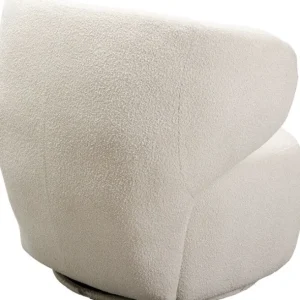 New KARE Design Swivel Armchair Elite Cream