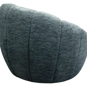 Clearance KARE Design Swivel Armchair Fiori Blue