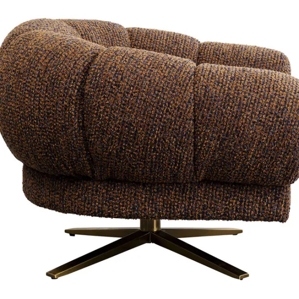 swivel_armchair_janno_bro_3.webp Fashion KARE Design Swivel Armchair Janno Brown
