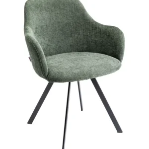 Hot KARE Design Swivel Armchair Lady Loco Coco Green