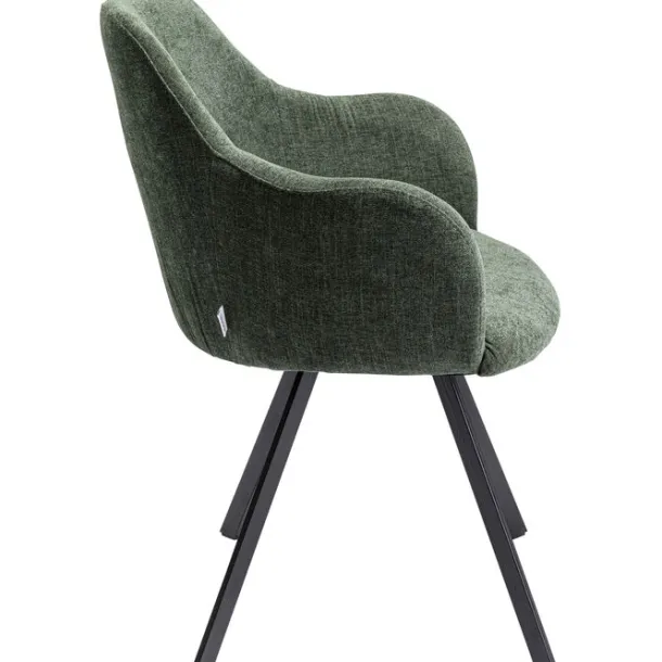 swivel_armchair_lady_loco_2.webp Hot KARE Design Swivel Armchair Lady Loco Coco Green
