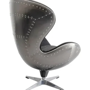 Sale KARE Design Swivel Armchair Lounge Black Graphit