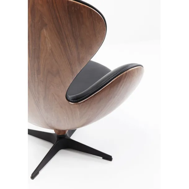swivel_armchair_lounge_bl_4-1.webp Clearance KARE Design Swivel Armchair Lounge Black Walnut