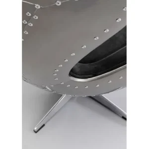Sale KARE Design Swivel Armchair Lounge Black Graphit