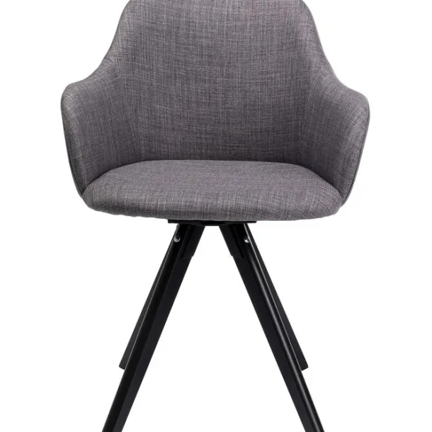 swivel_armchair_madame_gr_0.webp Outlet KARE Design Swivel Armchair Madame Grey