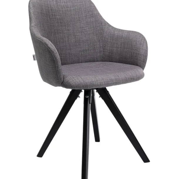 swivel_armchair_madame_gr_2.webp Outlet KARE Design Swivel Armchair Madame Grey