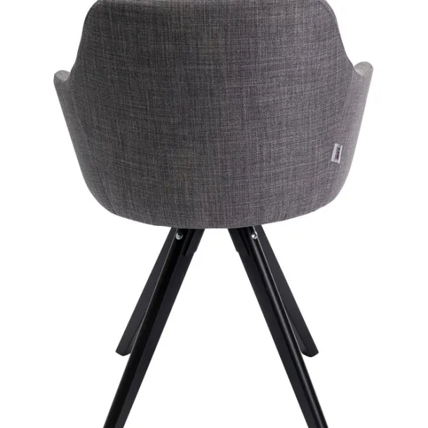 swivel_armchair_madame_gr_5.webp Outlet KARE Design Swivel Armchair Madame Grey
