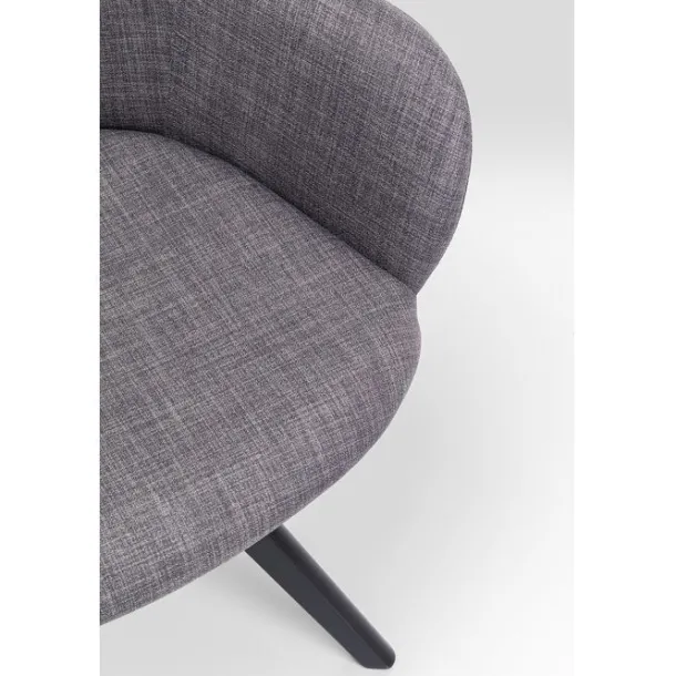 swivel_armchair_madame_gr_6.webp Outlet KARE Design Swivel Armchair Madame Grey