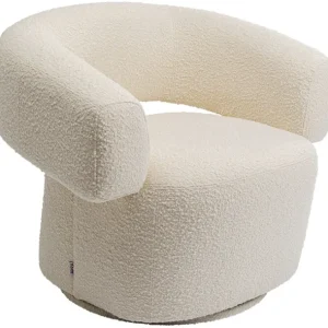 Sale KARE Design Swivel Armchair Maye Cream