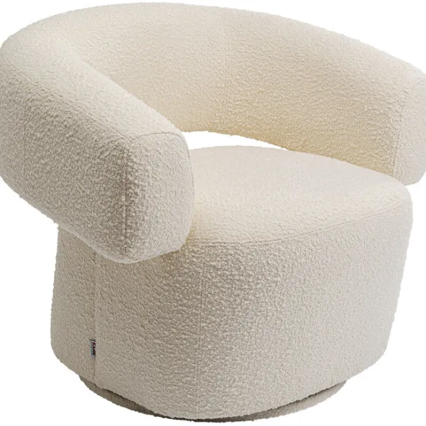 swivel_armchair_maye_crea_5.webp Sale KARE Design Swivel Armchair Maye Cream
