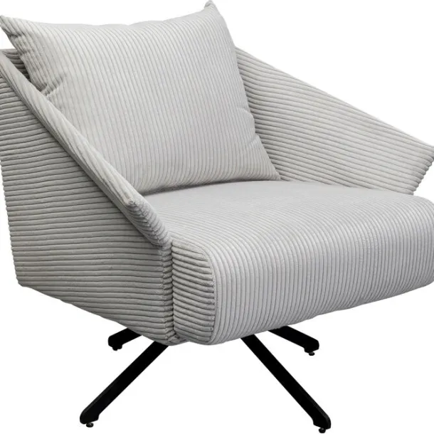 swivel_armchair_milo_beig_1.webp Discount KARE Design Swivel Armchair Milo Beige