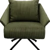 Hot KARE Design Swivel Armchair Milo Green