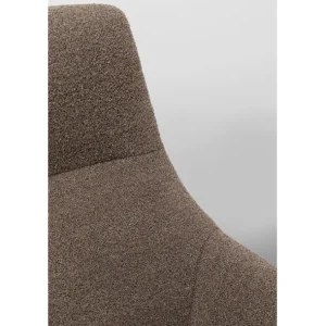 Online KARE Design Swivel Armchair Mimi Mocca