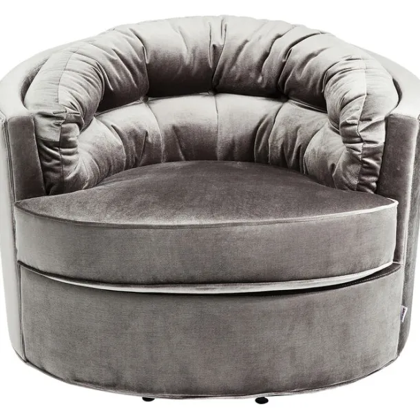 swivel_armchair_music_hal_0.webp Outlet KARE Design Swivel Armchair Music Hall Grey