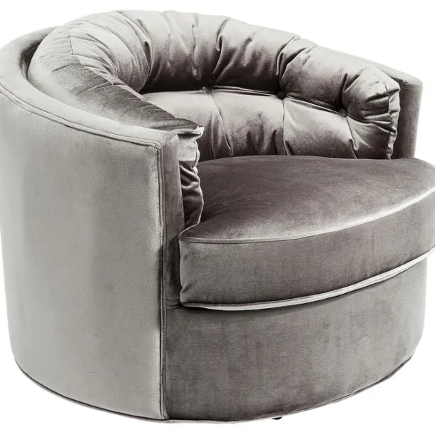 swivel_armchair_music_hal_7.webp Outlet KARE Design Swivel Armchair Music Hall Grey