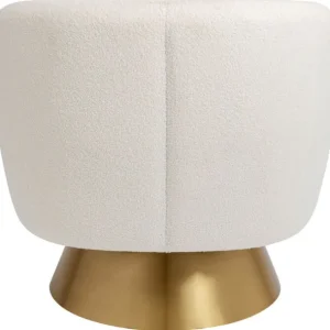New KARE Design Swivel Armchair Orion White