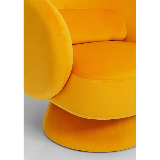 swivel_armchair_orion_yel_5.webp Clearance KARE Design Swivel Armchair Orion Yellow