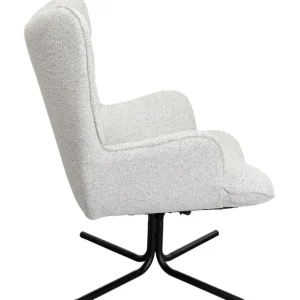 Best KARE Design Swivel Armchair Oscar Beige