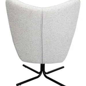 Best KARE Design Swivel Armchair Oscar Beige