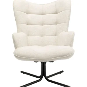 Hot KARE Design Swivel Armchair Oscar Cream