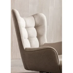 Hot KARE Design Swivel Armchair Oscar Cream
