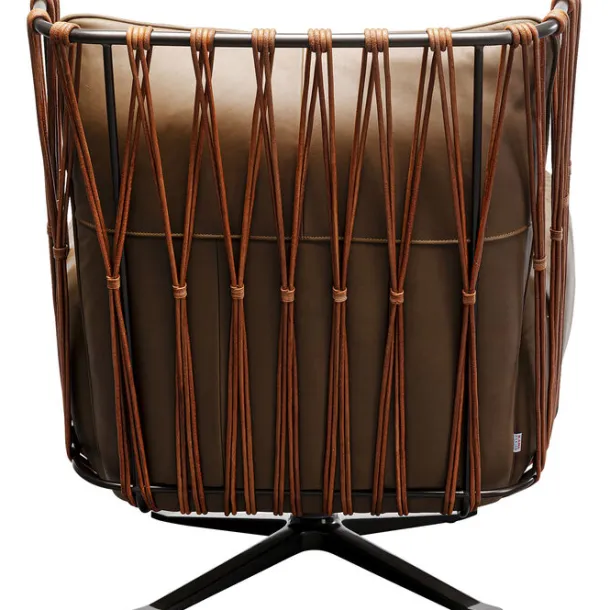 swivel_armchair_paradiso__4.webp Fashion KARE Design Swivel Armchair Paradiso Brown