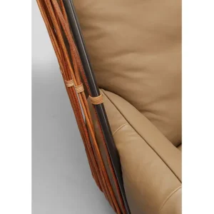 Fashion KARE Design Swivel Armchair Paradiso Brown
