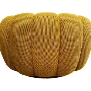 Online KARE Design Swivel Armchair Peppo Bloom Yellow
