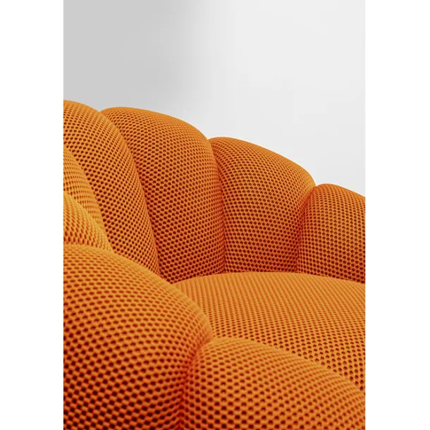 swivel_armchair_peppo_blo_4-5.webp Clearance KARE Design Swivel Armchair Peppo Bloom Orange
