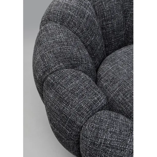 swivel_armchair_peppo_blo_7-1.webp Clearance KARE Design Swivel Armchair Peppo Bloom Melange Black