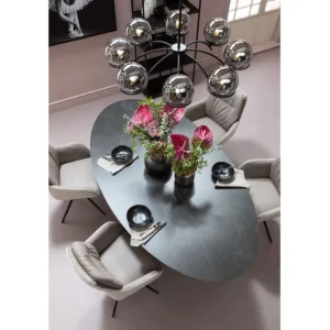 Fashion KARE Design Swivel Chair Amira
