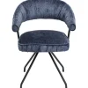 Sale KARE Design Swivel Chair Arabella Blue