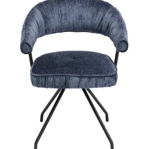 Sale KARE Design Swivel Chair Arabella Blue