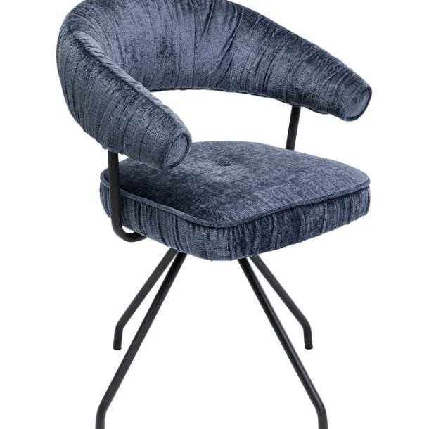swivel_chair_arabella_blu_3.webp Sale KARE Design Swivel Chair Arabella Blue