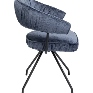 Sale KARE Design Swivel Chair Arabella Blue