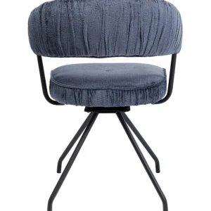 Sale KARE Design Swivel Chair Arabella Blue