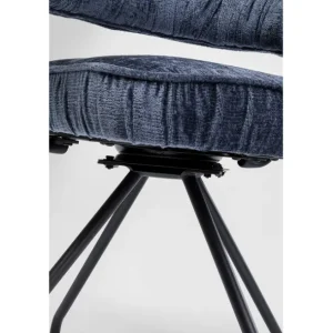 Sale KARE Design Swivel Chair Arabella Blue
