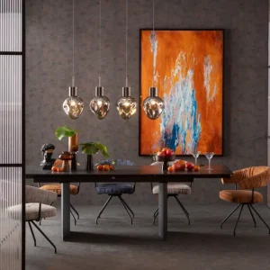 Clearance KARE Design Swivel Chair Arabella Orange