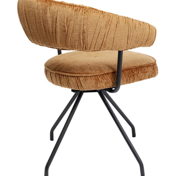 swivel_chair_arabella_ora_4.webp Clearance KARE Design Swivel Chair Arabella Orange
