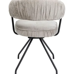 Hot KARE Design Swivel Chair Arabella Silver