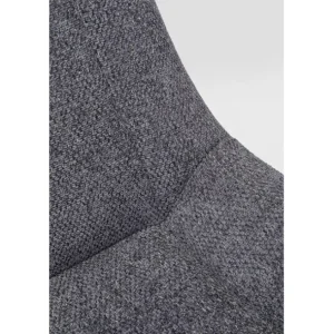 Clearance KARE Design Swivel Chair Baron Grey